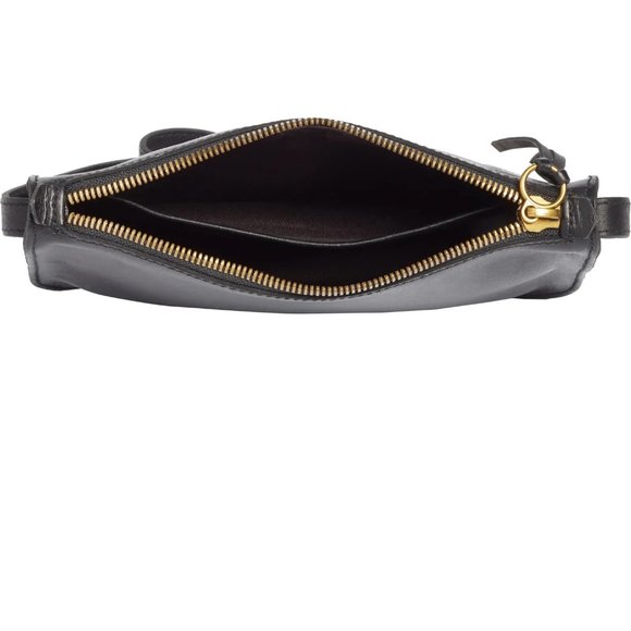 Madewell The Simple Leather Crossbody Bag - Black - Picture 6 of 7